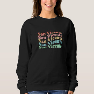 Vintage 70-talets Costa Rica Hippie Stad - Retro S T Shirt