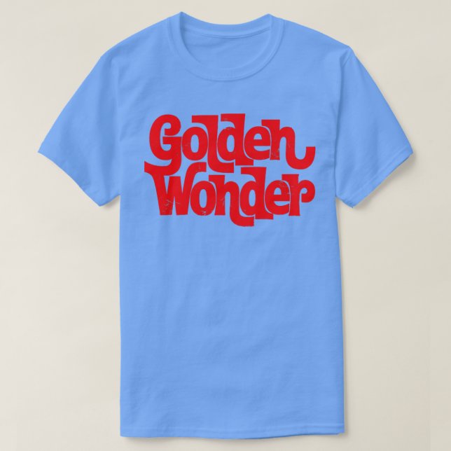 Vintage 70-talets gyllene  t shirt (Design framsida)
