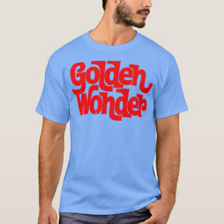 Vintage 70-talets gyllene  t shirt