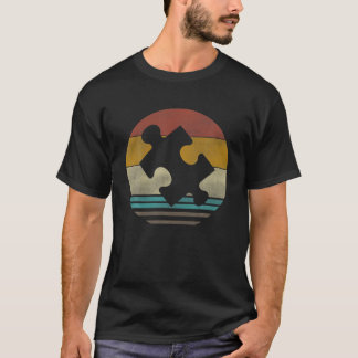 Vintage 70S 80S Autism Mamma Pappa Autism Awarenes T Shirt