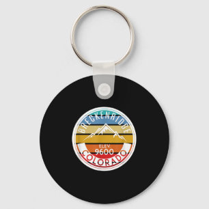 Vintage 70s, 80s Breckenridge Colorado Rocky Mount Nyckelring