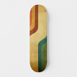 Vintage 70s designad skateboard