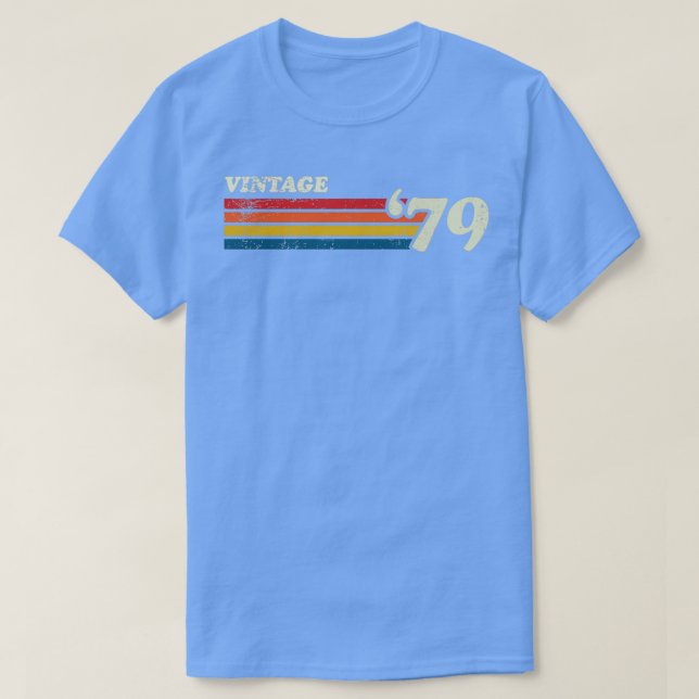 VINTAGE 79 RETRO RAND T SHIRT (Design framsida)