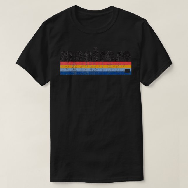 Vintage 80-talet Stil Montrose CO T Shirt (Design framsida)