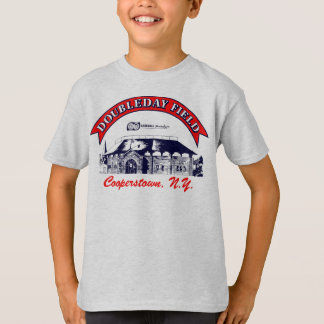 Vintage 80-talets barn Doubleday Field Cooperstown T Shirt