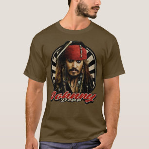 Vintage 80s djup t shirt
