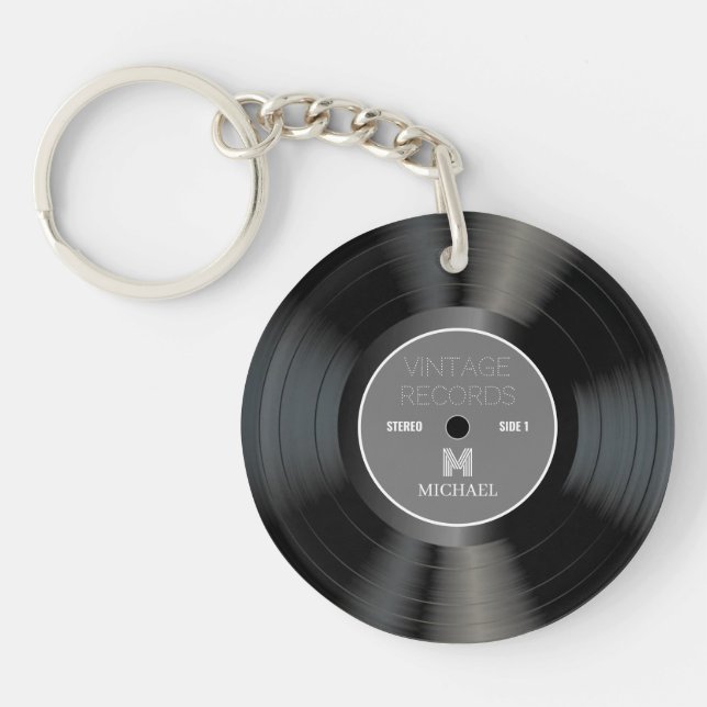 Vintage 80s Spela in klassiskt monogram | Namn Ret (Framsidan)