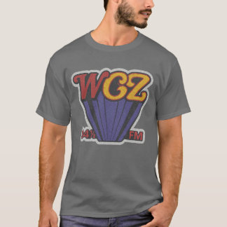 Vintage 80s-stil, radioaktiv WCOZ T Shirt