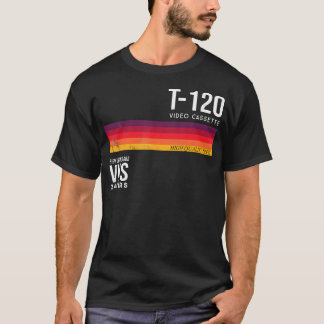 Vintage 80s videokassettband VHS T-Shirt