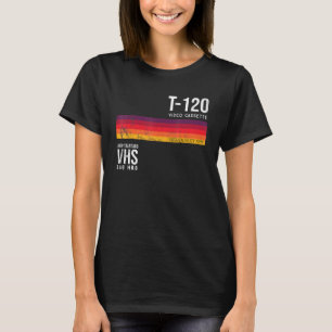 Vintage 80s videokassettband Vhs T Shirt