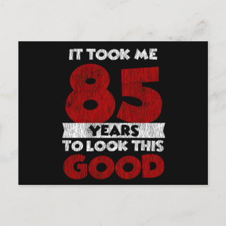 Vintage 85 år gammal rolig 85-årspresent vykort