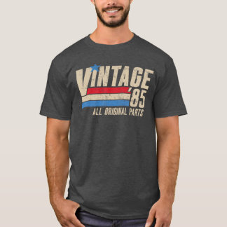 Vintage 85 Retro 40-årsdag 1985 Pappa 40 för män T Shirt