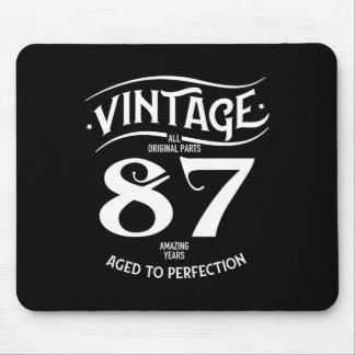 Vintage 87 fantastiska år Roligt 87-årsfirande per Musmatta
