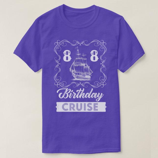Vintage 88:e födelsedagshuset t shirt (Design framsida)