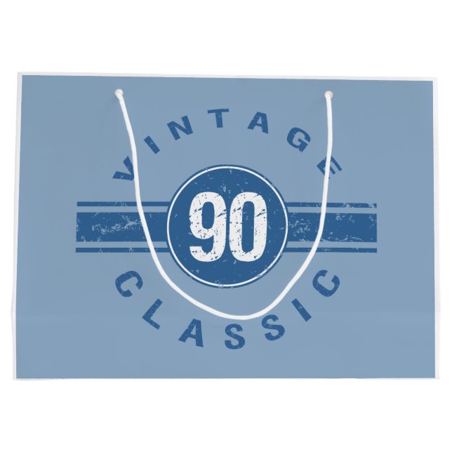 Vintage 90:e födelsedag (Baksidan)