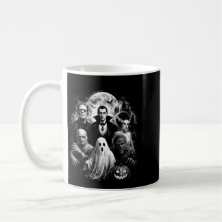 Vintage 90-tal monster mash spöke vampyr skräck kaffemugg