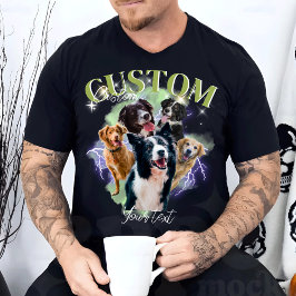 Vintage 90-talets Bootleg Idea Här presenterar du T Shirt