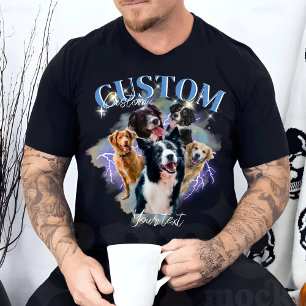 Vintage 90-talets Bootleg Idea Här presenterar du T Shirt