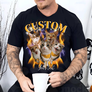Vintage 90-talets Bootleg Idea Här presenterar du T Shirt