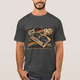 Vintage 90-tals Good Times-kassettband T-shirt