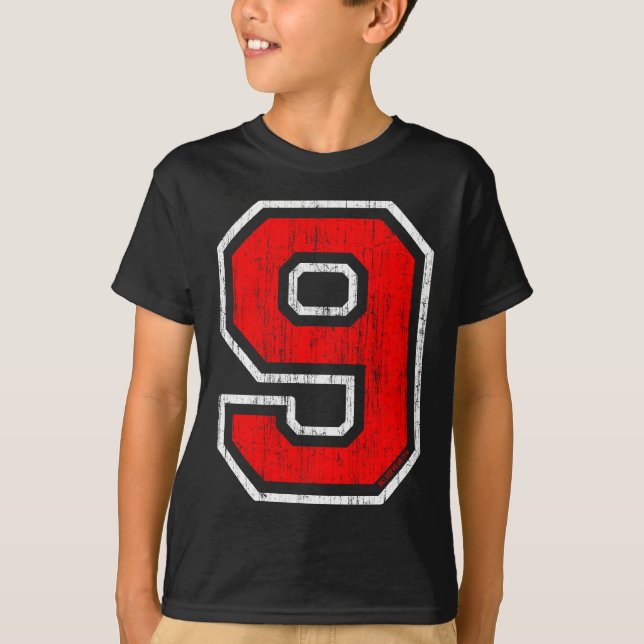 Vintage #9 tee shirt (Framsida)