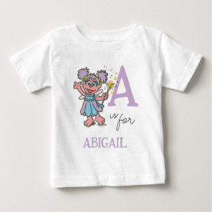 Vintage - A är till Abby Lägg till ditt namn T Shirt