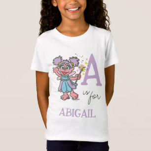 Vintage - A är till Abby   Lägg till ditt namn T Shirt