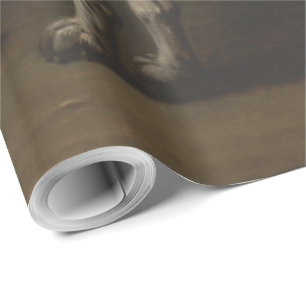 Vintage A-Grått-skåra John Wootton Presentpapper