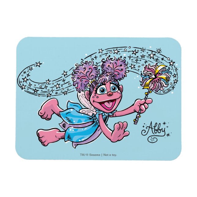 Vintage Abby Magnet (Horisontell)