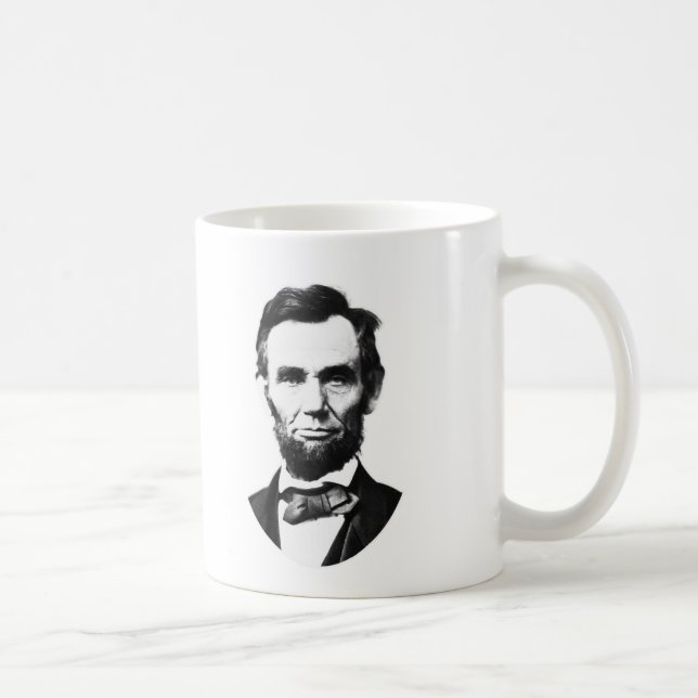 Vintage Abe Lincoln Kaffemugg (Höger)