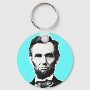 Vintage Abe Lincoln Nyckelring