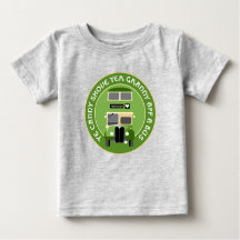 Vintage Aberdeen dubbeldäckare buss Baby T-shirt