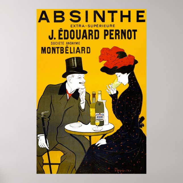Vintage Absinthe Poster (Framsidan)