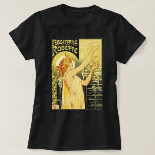 Vintage Absinthe Poster Art T-shirt