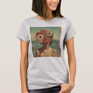 Vintage Abstrakt, sommartid T Shirt