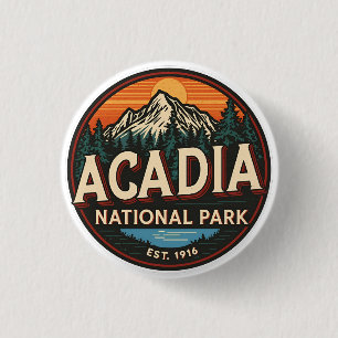 Vintage Acadia National park utomhuspresenter från Knapp