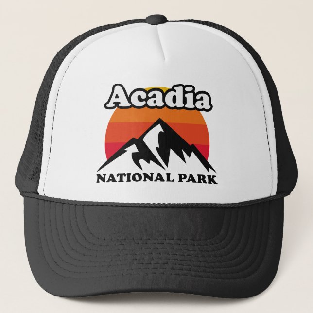 Vintage Acadia nationalpark Keps (Framsida)