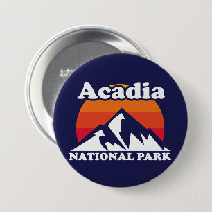 Vintage Acadia nationalpark Knapp