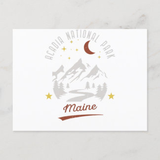Vintage Acadia nationalpark Maine Vykort