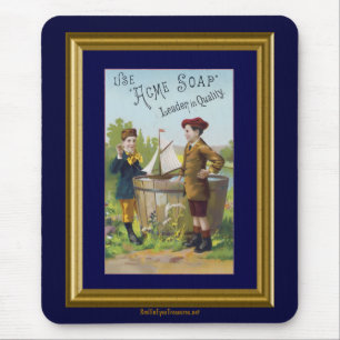 Vintage Acme Soap Ad Mousepad Musmatta