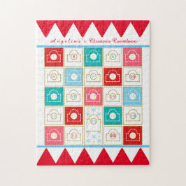 Vintage Advent Calendar Pussel