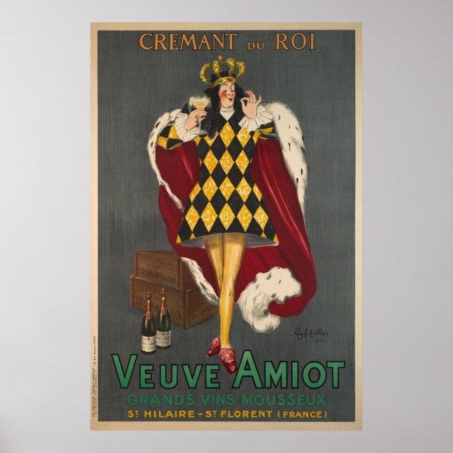 Vintage Advertisement Poster, Leonetto Cappiello Poster (Framsidan)
