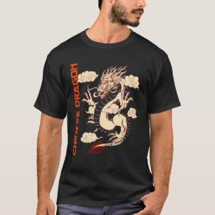 Vintage Aesthetic Chinese Dragon T Shirt