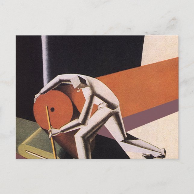 Vintage - Affärsverksamhet, konsthandlingar och te Vykort (Framsida)