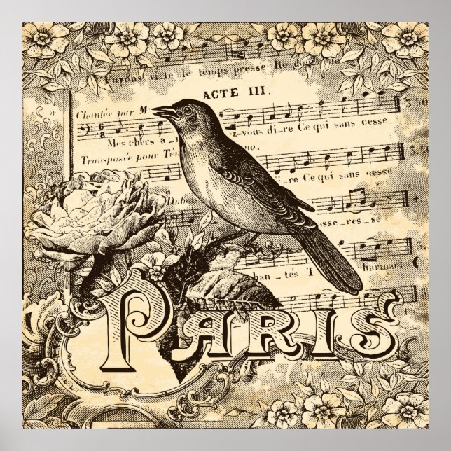 Vintage affisch (Framsidan)