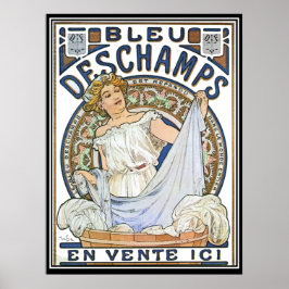 Vintage affisch Alphonse Mucha Ad