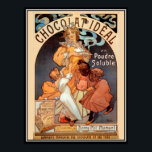 Vintage affisch alphonse mucha Chocolate Ad<br><div class="desc">Vintage affisch alphonse mucha Chocolate Ad</div>