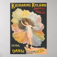 Vintage affisch av Katharine Roland