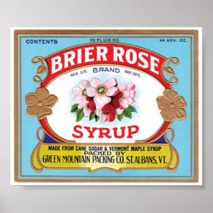 Vintage affisch - Brierrosirap