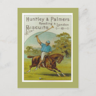 Vintage affisch, Huntley och Palmers Biscuits Vykort